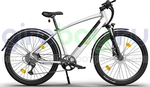 Электровелосипед ADO DECE 300C (36V/10,4Ah) - Серебро фото №4