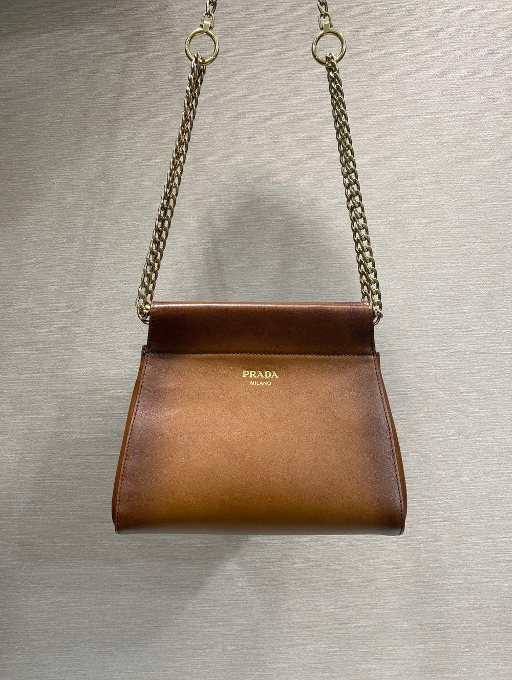 Prada Enchaine Mini Leather Bag 22 cm