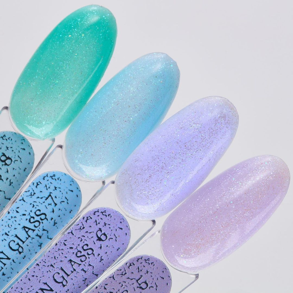 Rubber Base ALIEN GLASS №5 (8ml), IVA NAILS