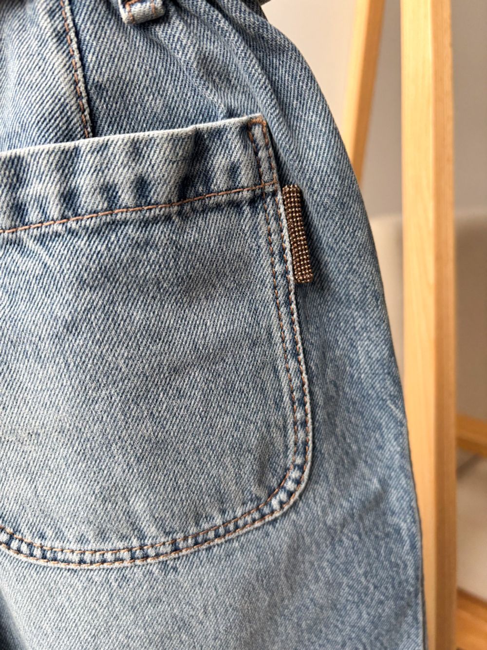 Джинсовые шорты Brunello Cucinelli, 128