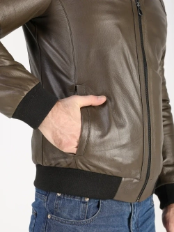 Дубленка зимняя куртка натуральная кожаная