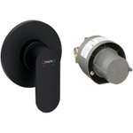 Смеситель для душа Hansgrohe Rebris S 72648670 черный матовый