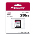 Карта памяти SD Transcend 300S SDXC UHS-I U3 V30 256GB