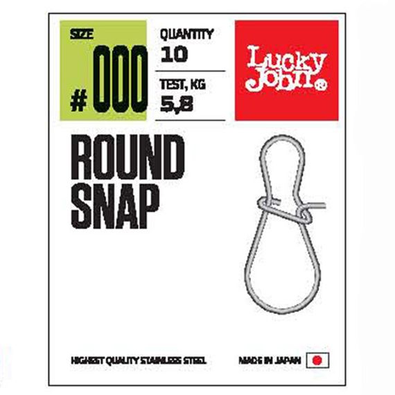 Застежки LJ Pro Series ROUND SNAP 003 10шт.