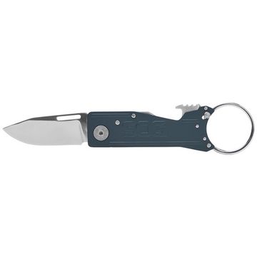 Складной нож SOG, KT1004 KeyTron Urban Gray c клинком из стали 5Cr15MoV, рукоять Stainless Steel