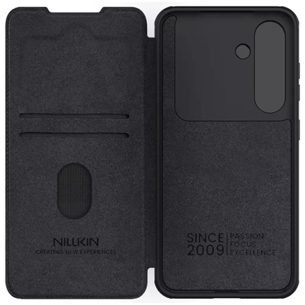 Кожаный чехол-книжка Nillkin Leather Qin Pro для Samsung Galaxy S25