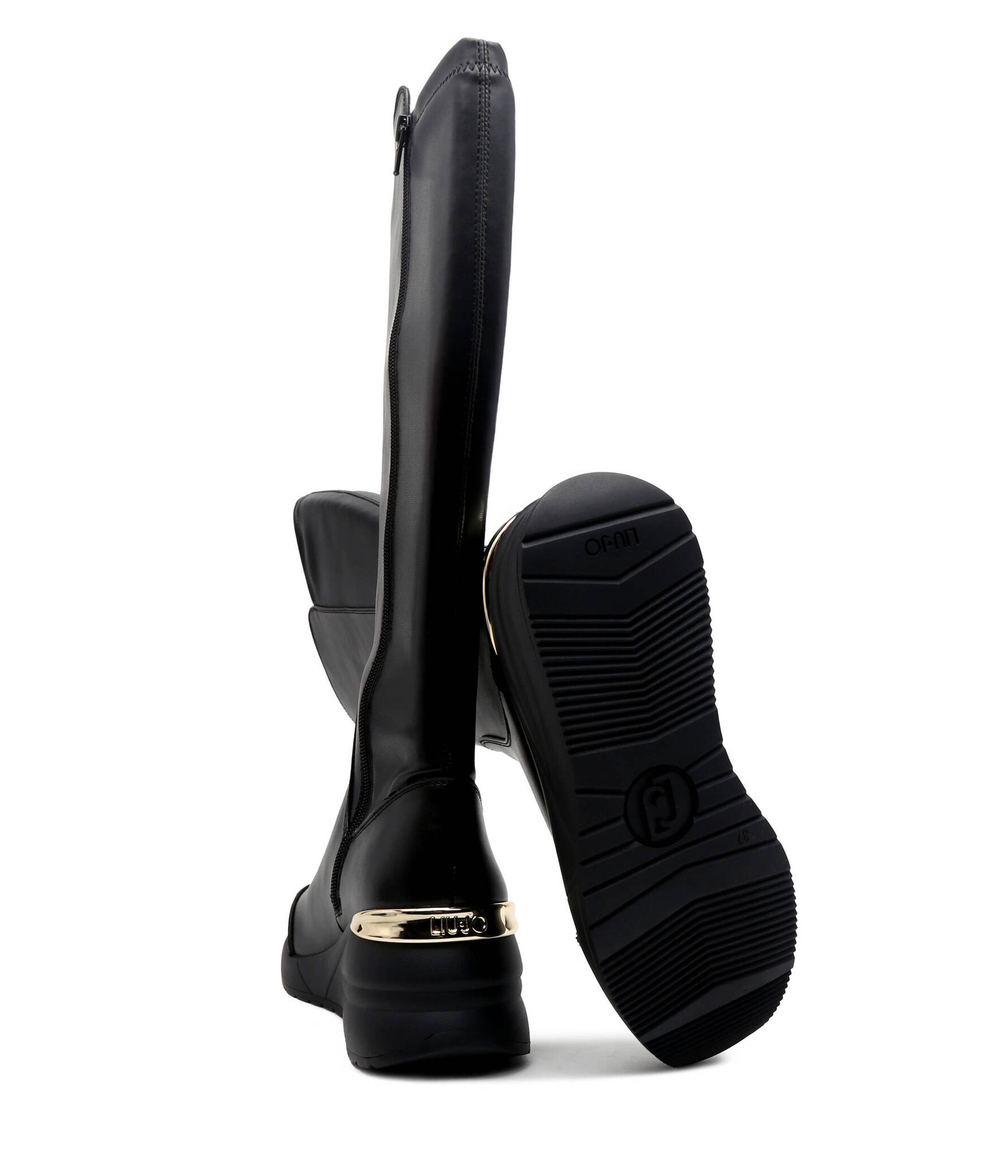 Офицерские сапоги ALYSSA 08 Liu Jo - черный(BF3123 EX014)