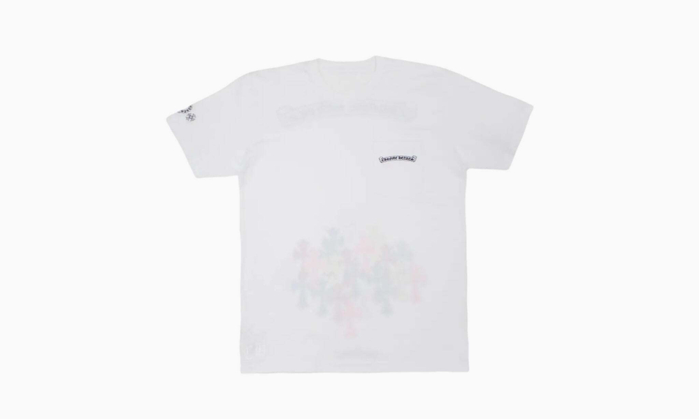 Chrome Hearts Multi Color Cross T-shirt "White"