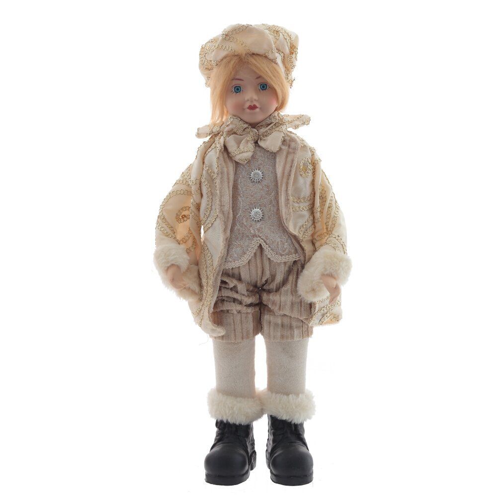 GAEM Игрушка набивная "Девочка/Мальчик" (муз, движ), L20 W11 H44 см, 2в.