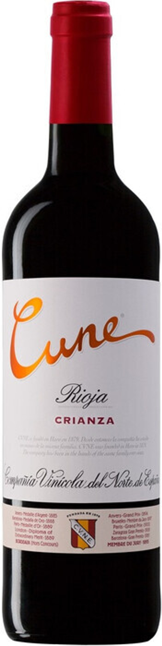 Вино Cune Crianza Rioja DOC, 0,75 л.