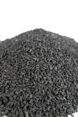 Резиновая крошка 2-4 мм, черная, 25 кг