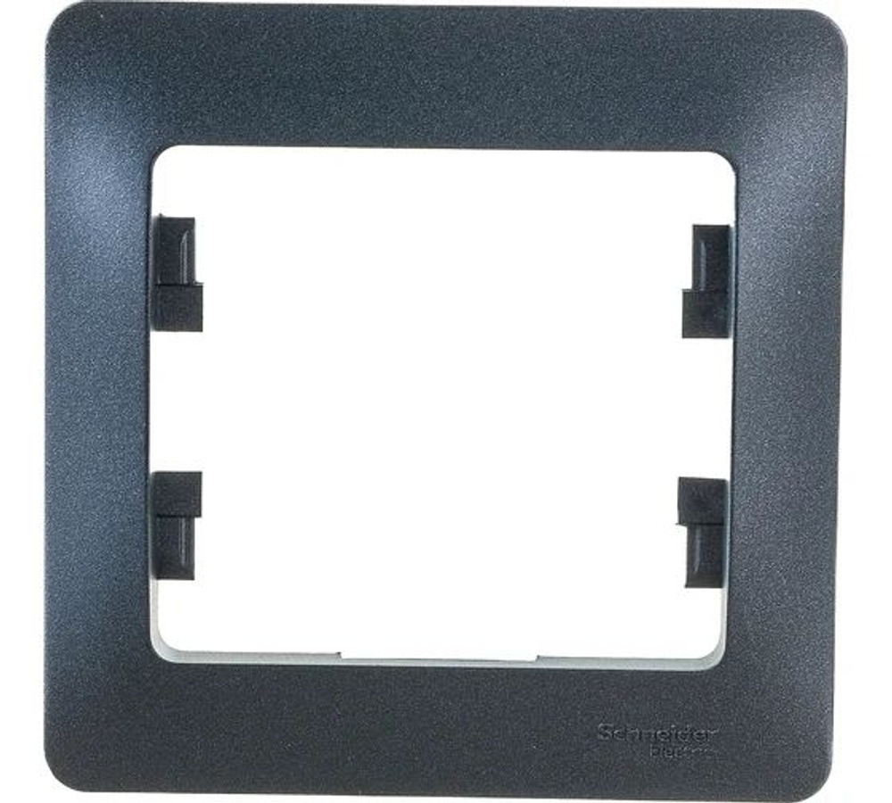 GLOSSA 1-постовая РАМКА, АНТРАЦИТ GSL000701