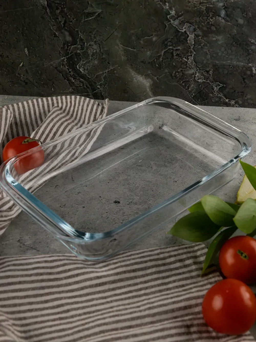 Форма для запекания из стекла, 1 л