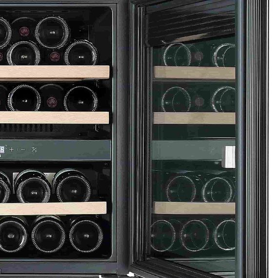 Встраиваемый винный шкаф Korting KFW 604 DB GXN