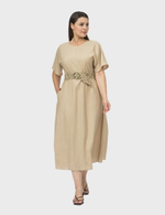 Платье с поясом LALIS