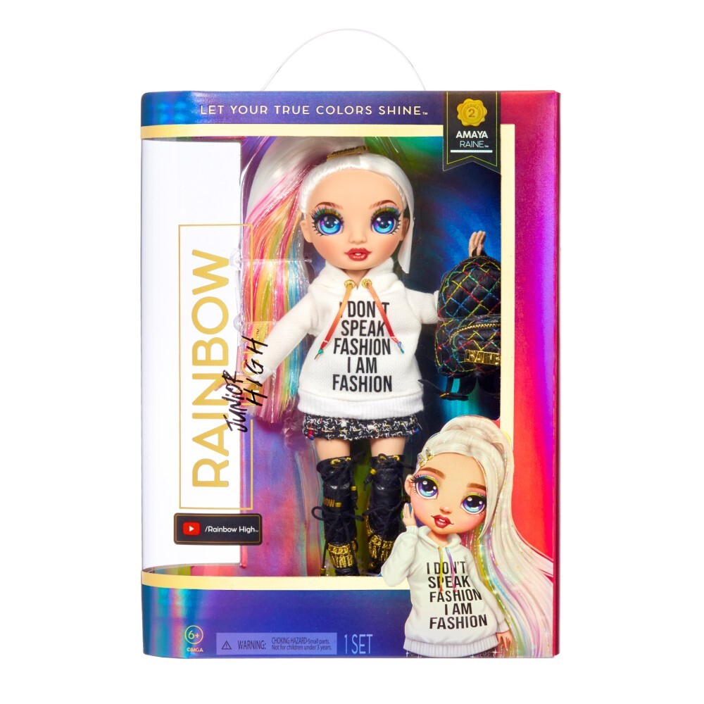 Rainbow High Junior - Модная кукла Амайя Рейн (Радуга) 582953 / артикул   582946 582953  / GTIN 035051582953
