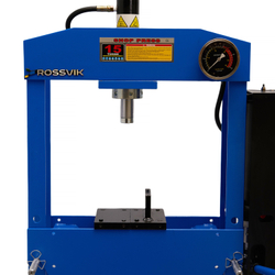 Пресс гидравлический 15 тонн, напольный, с педалью, цвет синий RAL 5005 ROSSVIK
