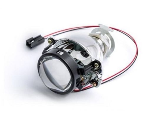 Би-Линза 1,8″ MH1 с маской. Посадочное место под лампу H1