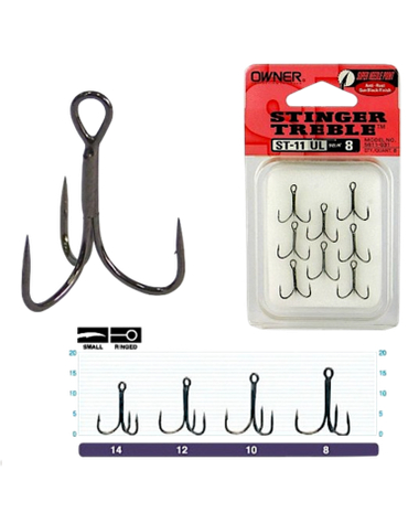 Тройник Owner ST-11UL №10 8шт 5611-011
