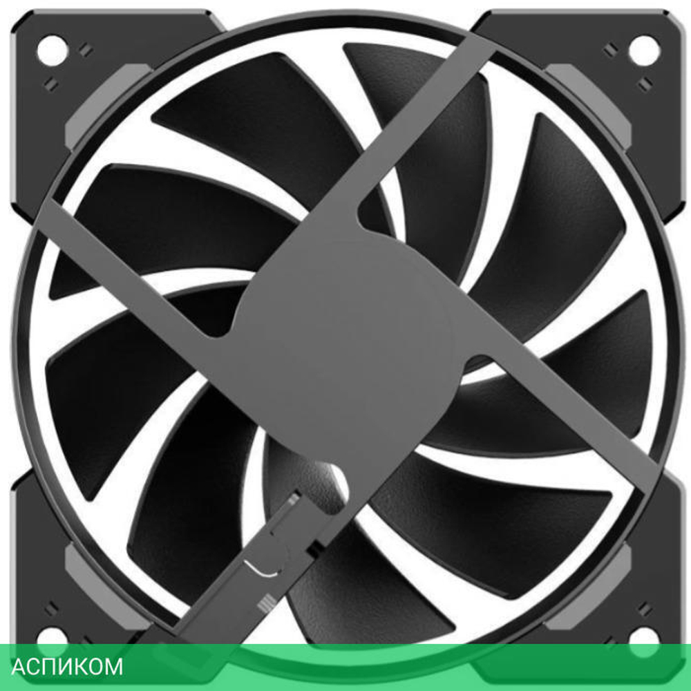 Кулер для корпуса Alseye N12-B Black