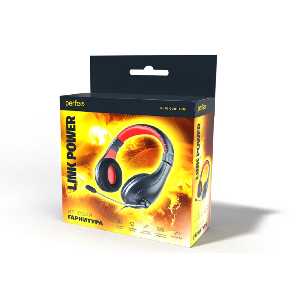 Наушники гарнитура Perfeo Link Power PF-C3203