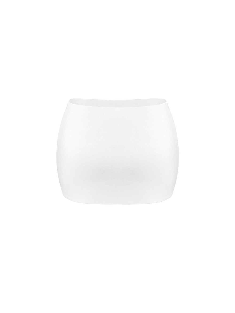 white skirt short
