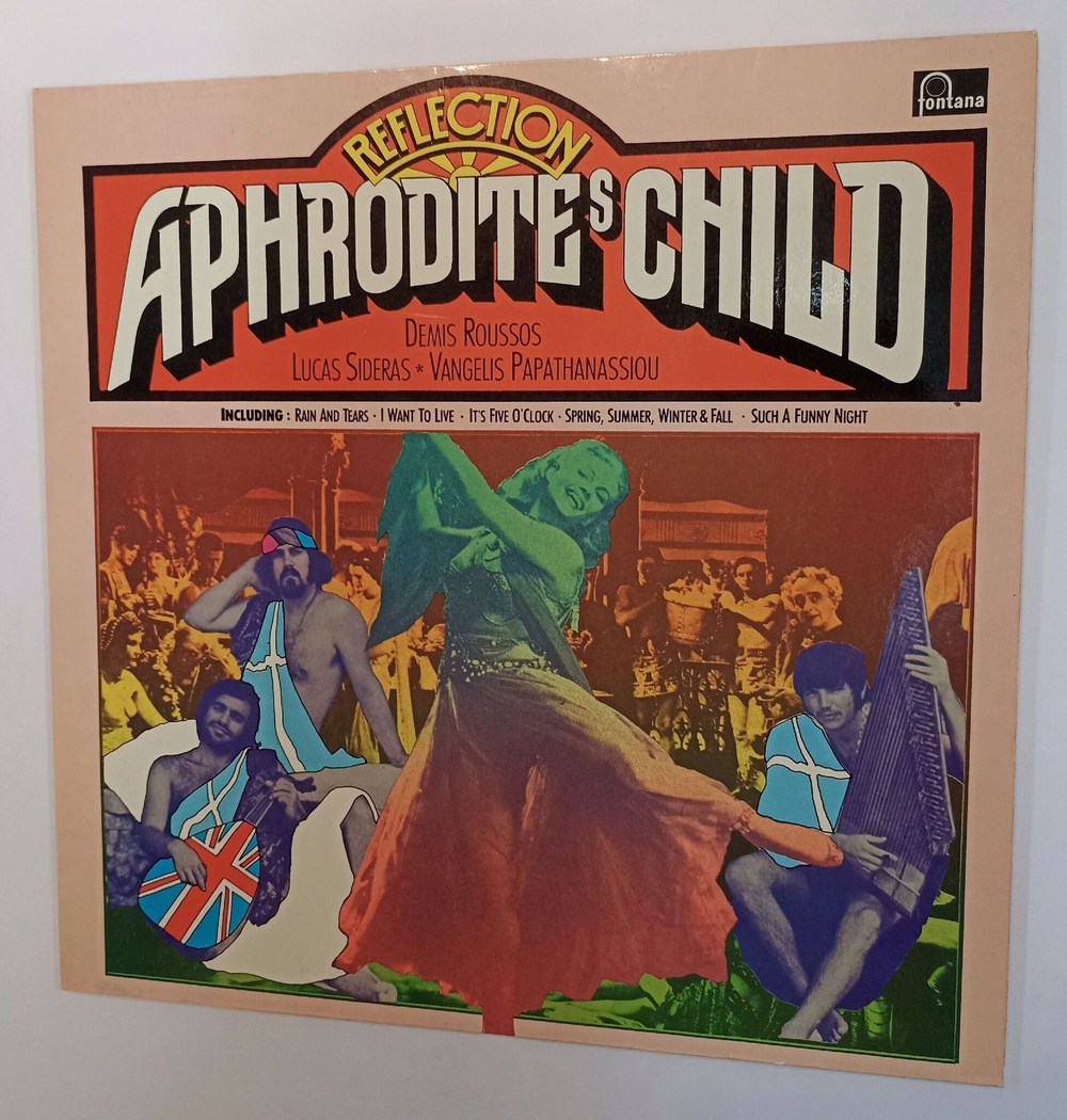 Винтажная виниловая пластинка LP Aphrodites Child Reflection (Germany 1980)