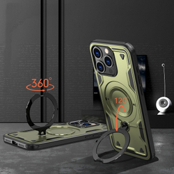 Чехол Magneto Case с кольцом для iPhone 15 Pro