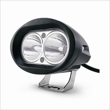 Светодиодный прожектор дальнего света DPL 2×10 Cree Oval