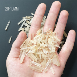 Кристалл горного хрусталяQuartz Needle points 20-10мм, 100гр