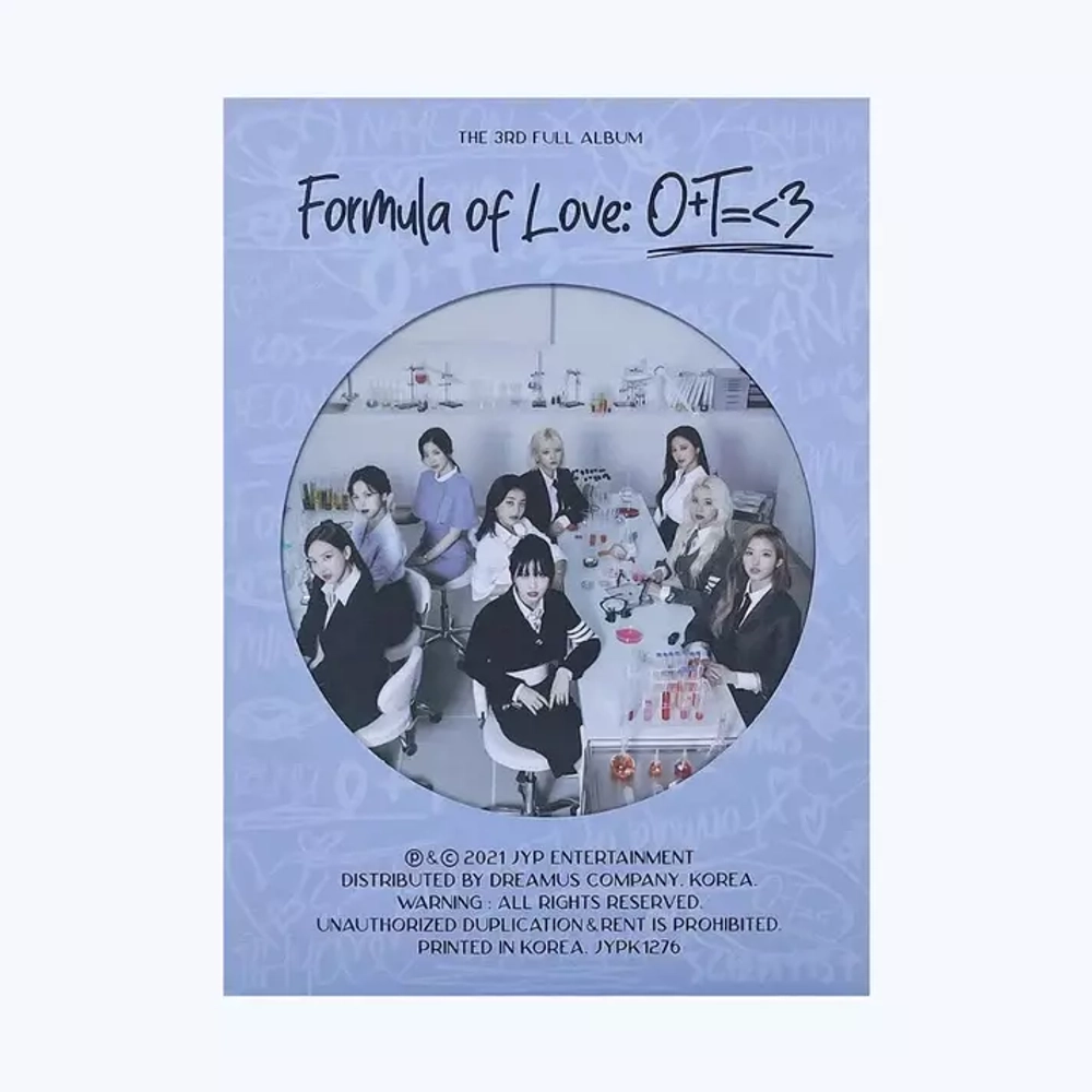 Альбом TWICE - Formula of Love: O+T=&lt;3