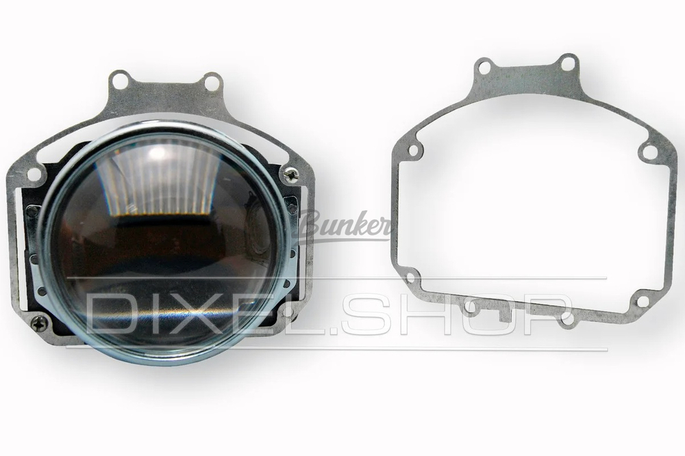 Комплект переходных рамок для замены Mazda 6 GH рестайлинг, 2009-2013, под линзы Hella R, Koito Q5