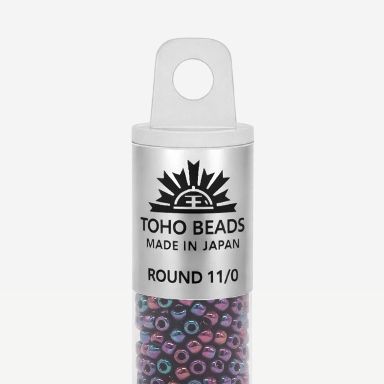 Японский бисер TOHO Round 11/0 (№504), металлизированный, непрозрачный глянцевый