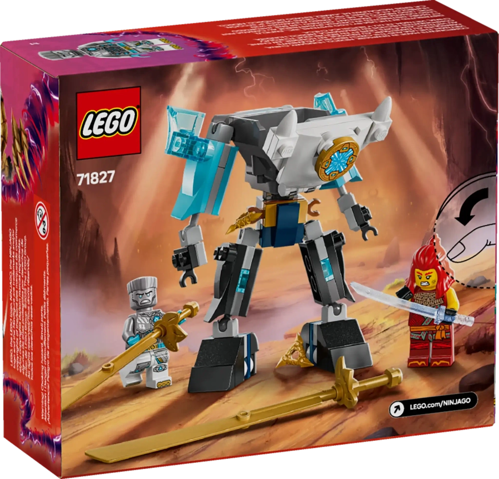 Конструктор LEGO Ninjago 71827 Боевой робот в скафандре Зейна