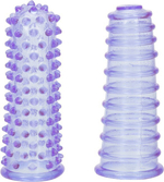 Насадки на пальцы Lustfingers Soft Bumpy (Цвет: фиолетовый)