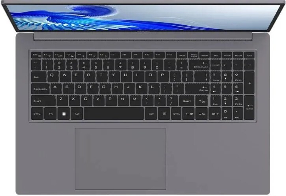 Ноутбук  Maibenben P725 17.3 ", Core i5, 16 Гб RAM, 512 Гб SSD, UHD Graphics, Серый