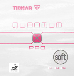 Накладка для ракетки Tibhar Quantum X PRO Soft pink max