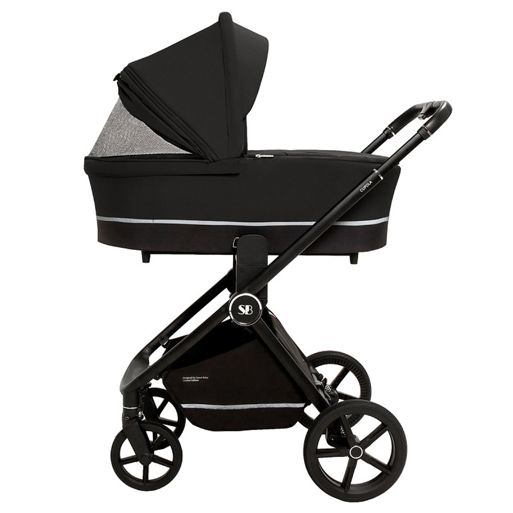 Детская коляска Sweet Baby Cupola New 2 в 1 Moon Black