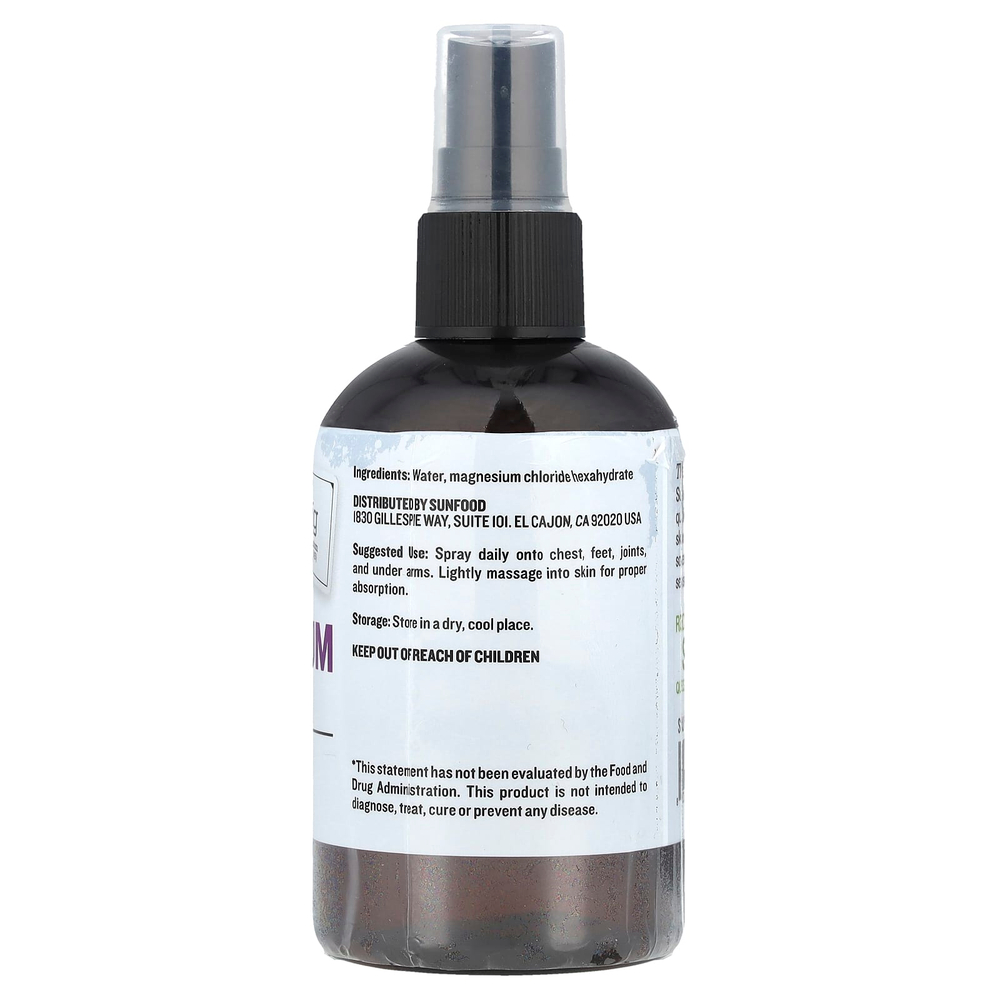 Sunfood, магниевое масло, 118 мл (4 жидк. унции)