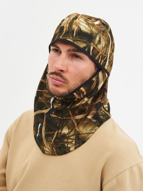 Шлем-маска ткань Alova Windblock цвет Камыш