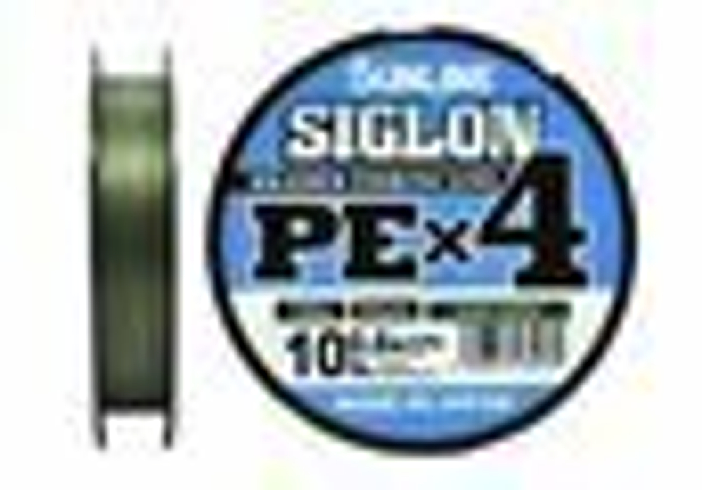 Плетеный шнур SUNLINE Siglon PE x4 150m Dark Green #1,5 (0,209mm) 11,0kg 431014