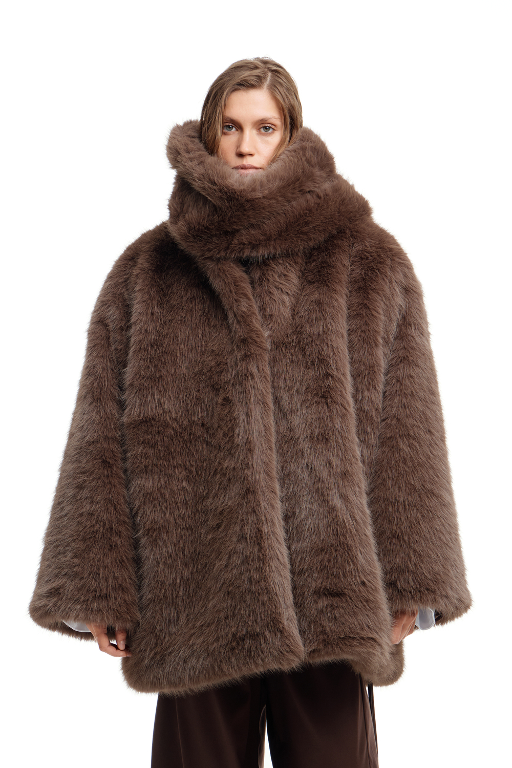Шуба Old Money Brown