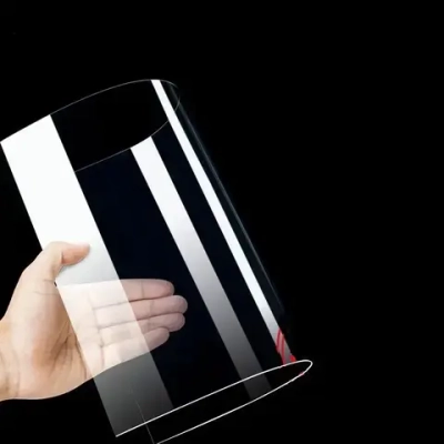 ПЭТ листовой прозрачный. Формат А3 (420х297 мм) Толщина 0,5 мм. 1 штука.