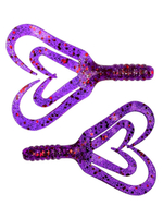 Твистер Helios Credo Four Tail 3,35"/8,5 см Cola 10шт. (HS-20-045)