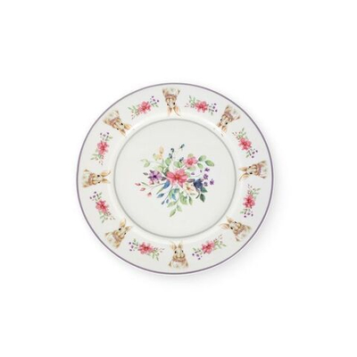 Тарелка "Кролики" 26.7x16.2x1.7см