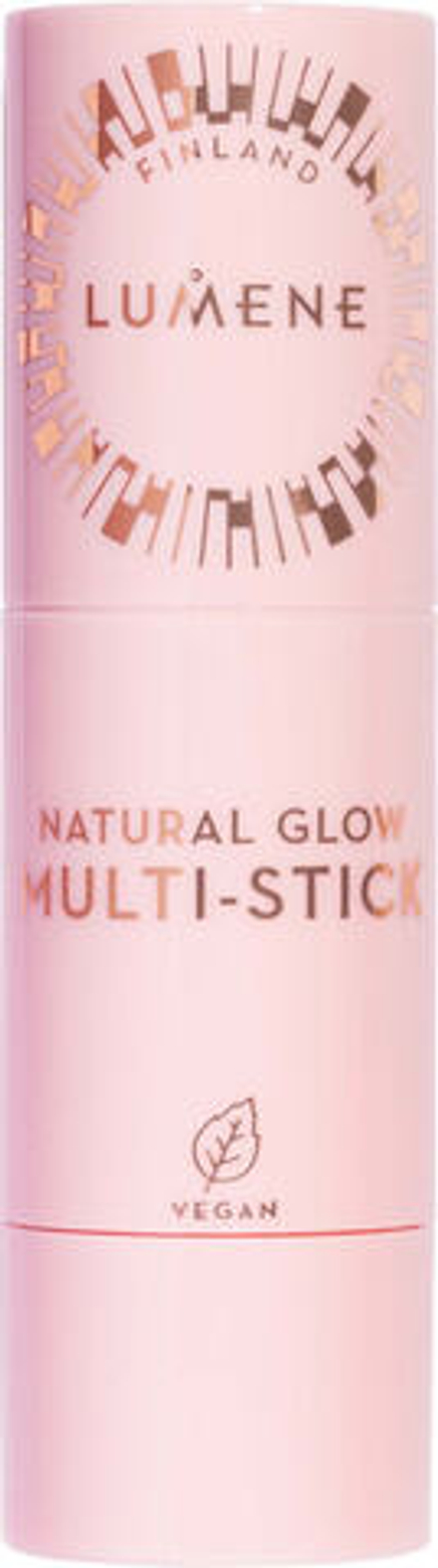 Lumene Natural Glow Multi-stick Сияющие румяна, помада и тени 3-в-1
