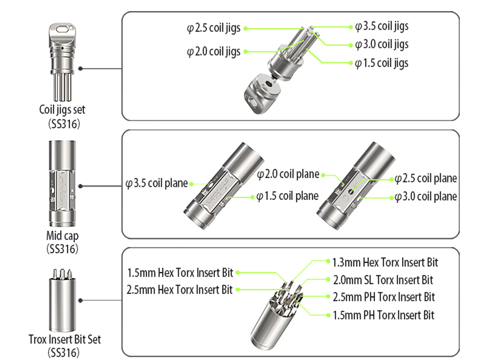 Ambition Mods Polymer Multi-Tool Kit