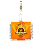 Решетка-гриль ГЛУБОКАЯ универсальная, размер 360х285 мм, глубина 60 мм, оксидированное покрытие, 101406, 701745