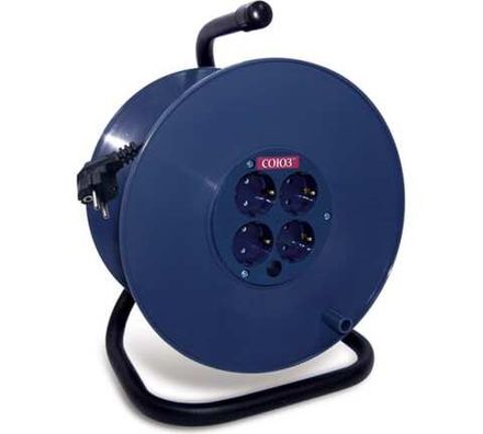 Удлинитель Союз сил. на катушке с 4 гн. 2200 Вт з/к 50м