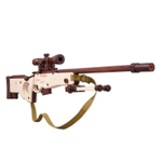 Снайперская винтовка AWP от TARG - деревянный конструктор, сборная модель, 3d пазл